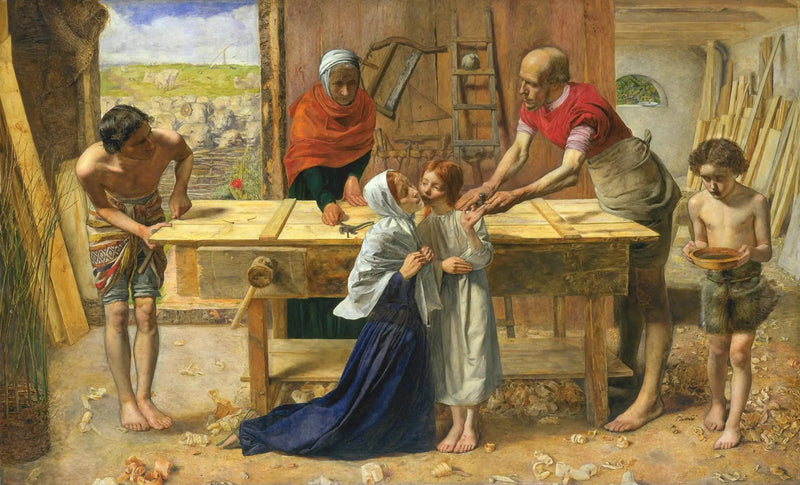 Chrystus w domu swoich rodziców - John Everett Millais