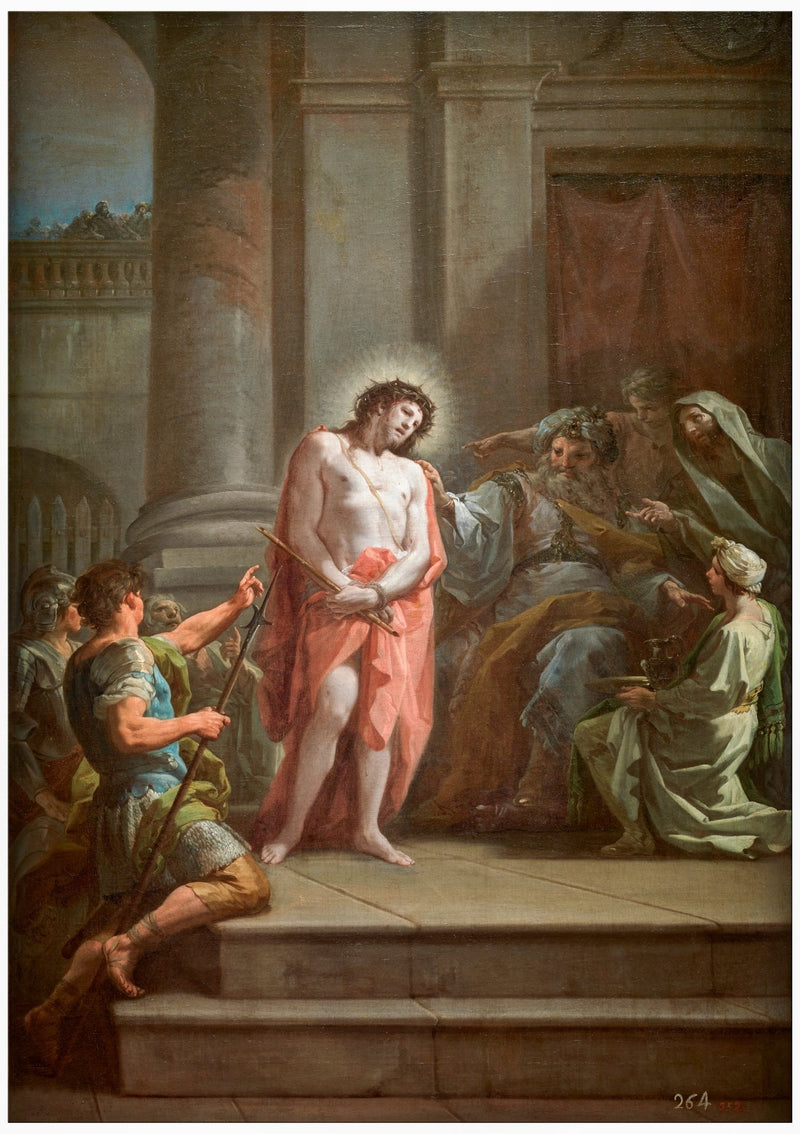 Chrystus przed Piłatem - Corrado Giaquinto