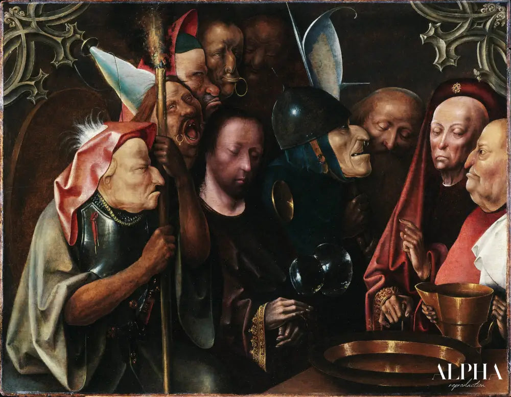 Le Christ devant Pilate - Jérôme Bosch - Reproductions de tableaux et peintures haut de gamme