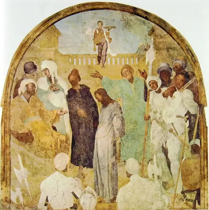 Chrystus przed Piłatem - Pontormo