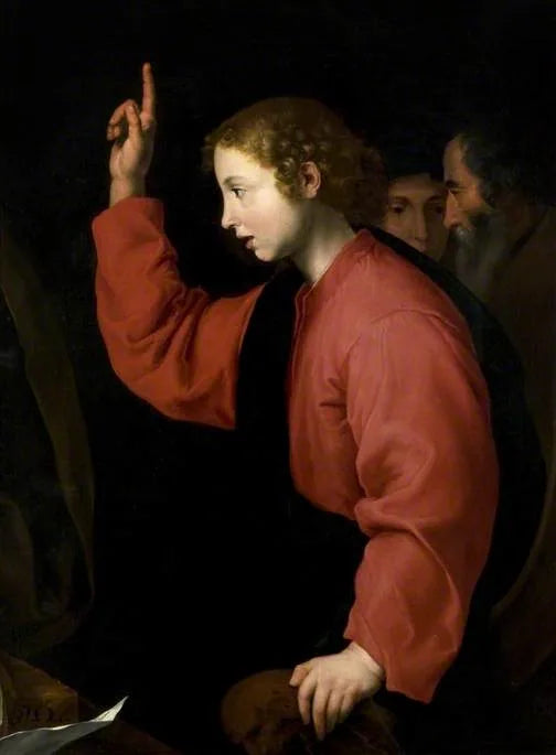 Chrystus rozmawiający z doktorami - Jusepe de Ribera