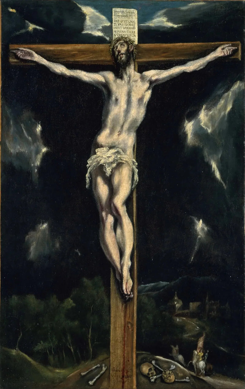 Chrystus na krzyżu. - El Greco
