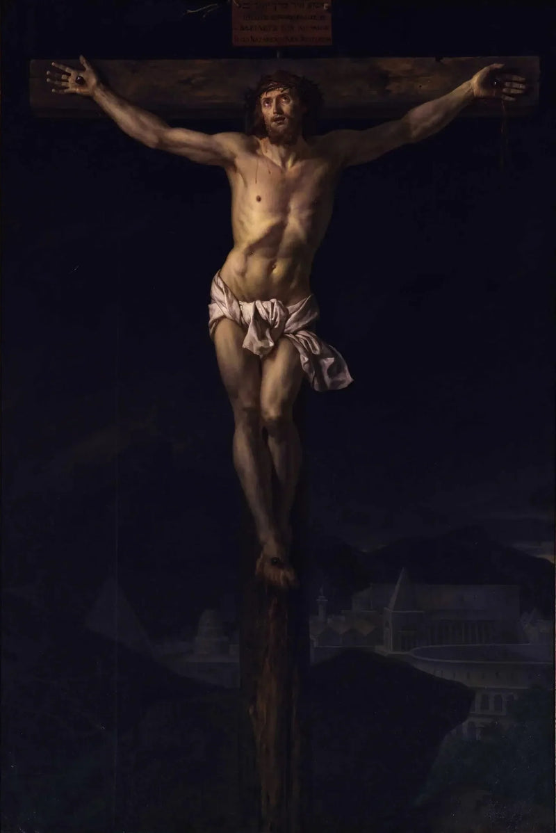 Chrystus na krzyżu - Jacques-Louis David