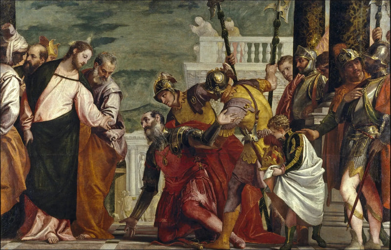 Chrystus i setnik - Paul Véronèse