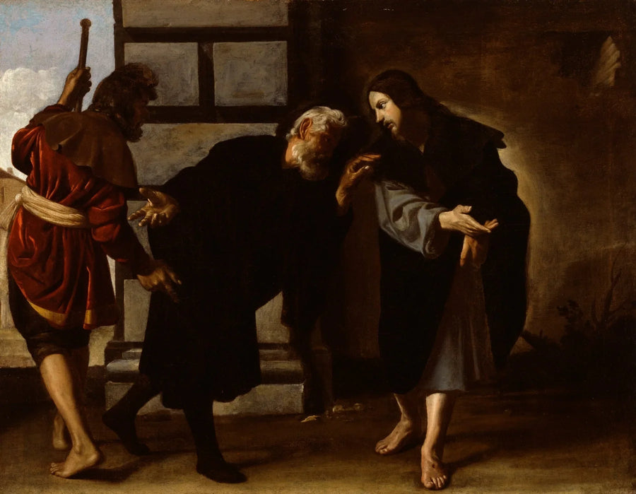 Chrystus i dwóch uczniów na drodze do Emaus - Alonso Cano
