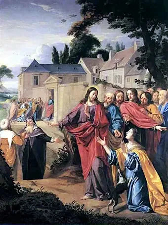Chrystus i Kananejka - Philippe de Champaigne