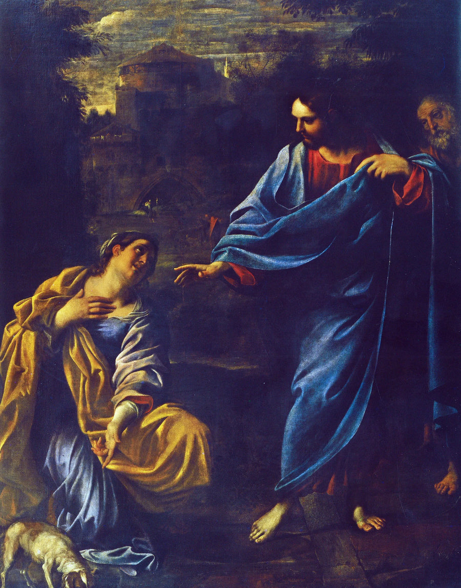 Chrystus i kobieta kananejska - Annibale Carracci