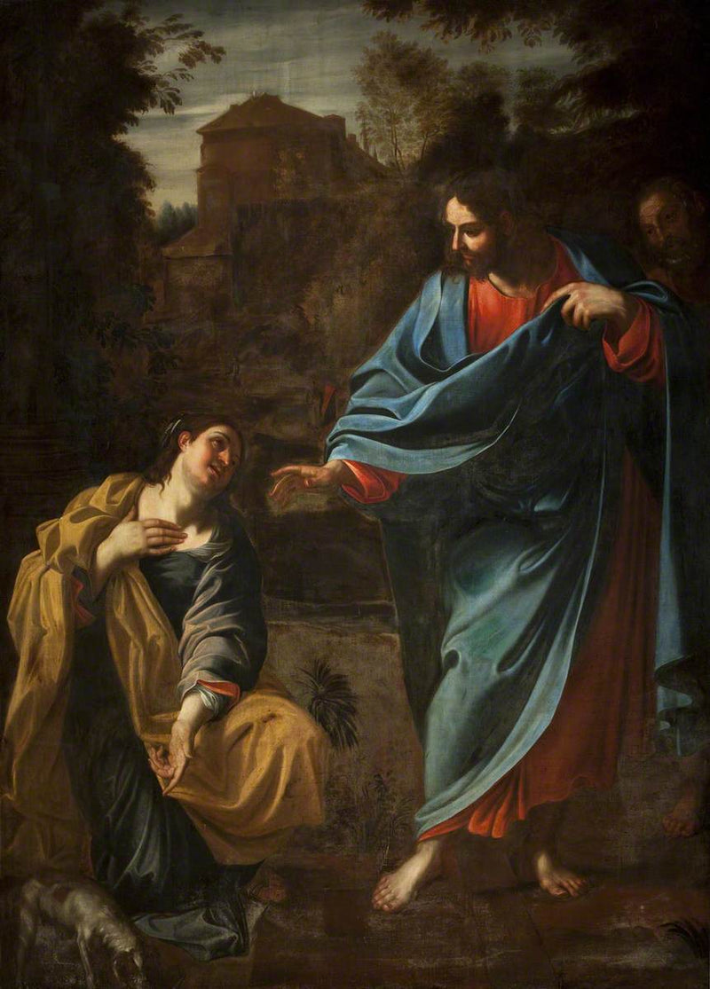 Chrystus i kobieta kananejska - Ludovico Carracci
