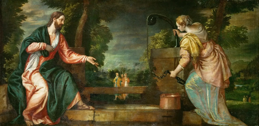 Chrystus i Samarytanka - Paul Véronèse