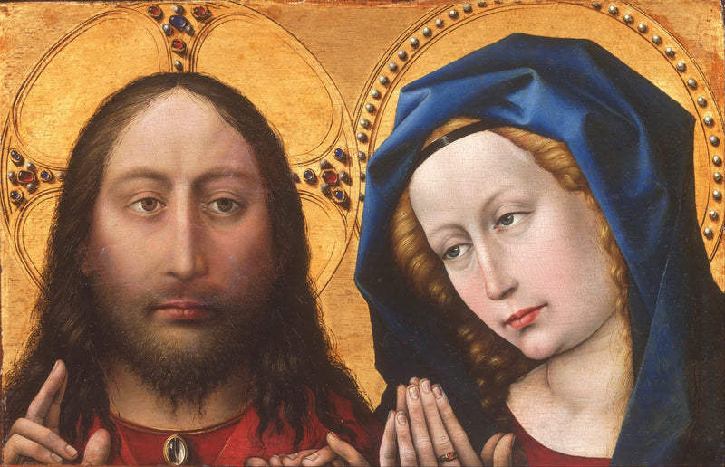 Chrystus i Maria w modlitwie - Robert Campin