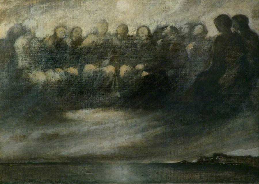 Chrystus i dwunastu apostołów - Edward Burne-Jones