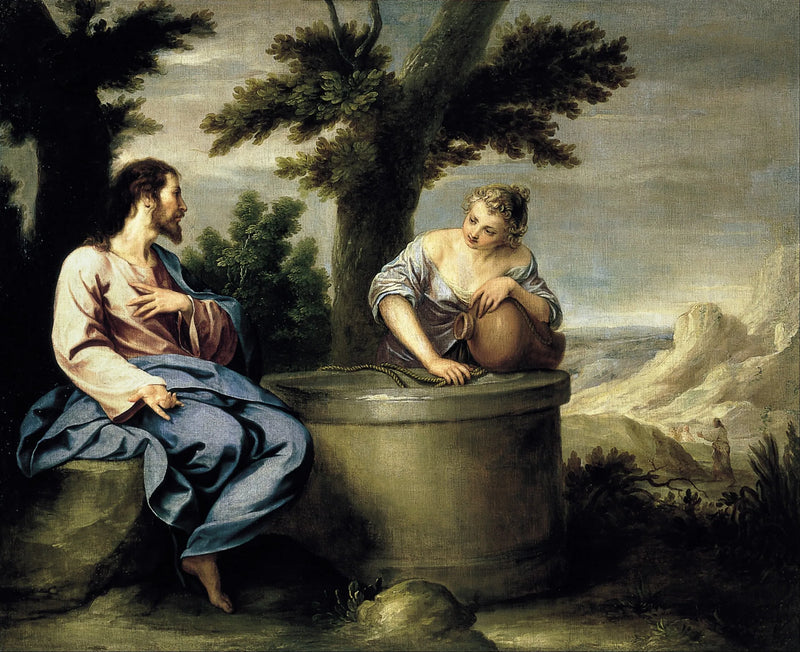 Chrystus i Samarytanin - Alonso Cano