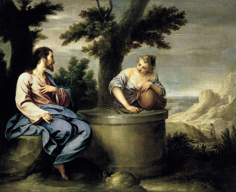 Chrystus i Samarytanin - Alonso Cano