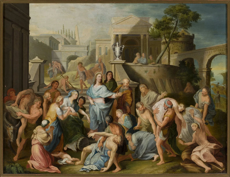 Chrystus uzdrawiający chorych - Jean-Baptiste Jouvenet