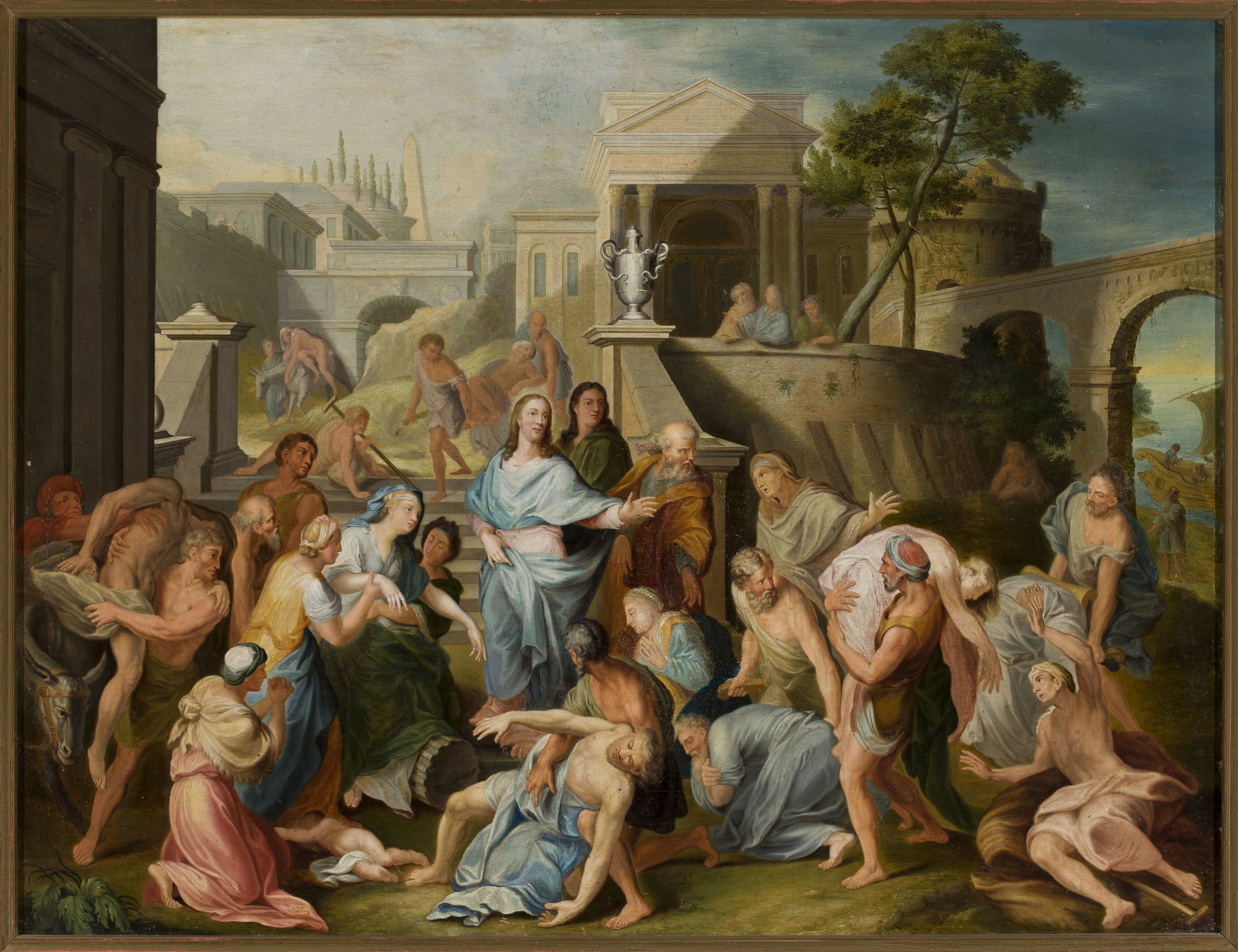Le Christ guérissant les malades - Jean-Baptiste Jouvenet - Alpha Reproduction