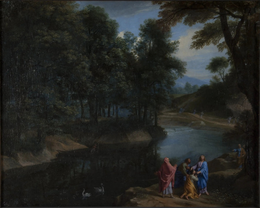 Chrystus uzdrawia głuchoniemego - Philippe de Champaigne