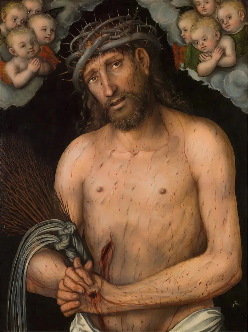 Chrystus, człowiek bólu - Lucas Cranach Starszy