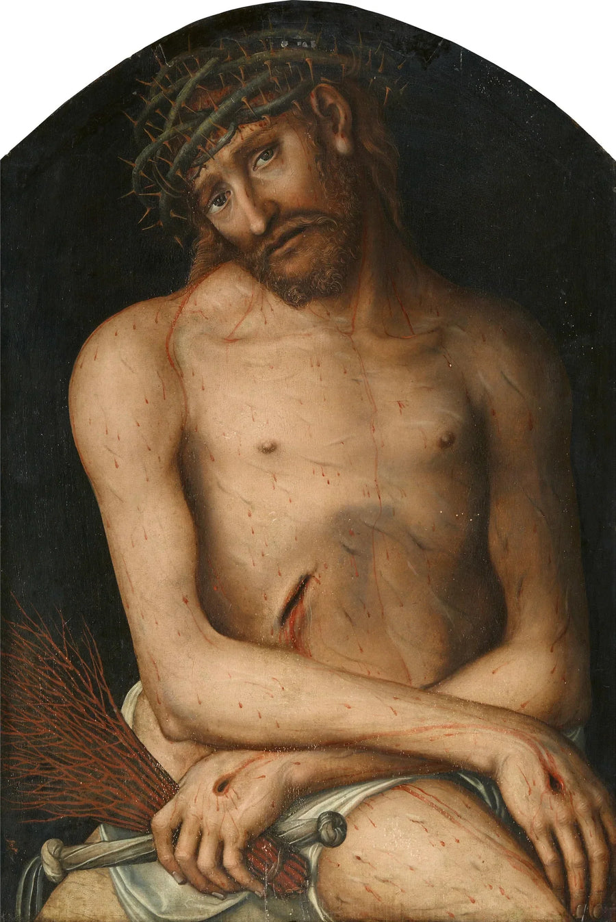 Chrystus, człowiek bólu - Lucas Cranach Starszy