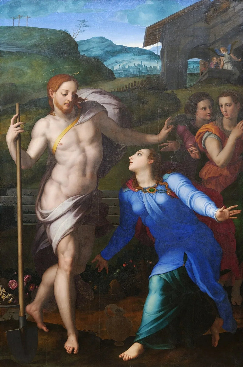 Chrystus ogrodnik pojawia się u świętej Marii Magdaleny - Bronzino