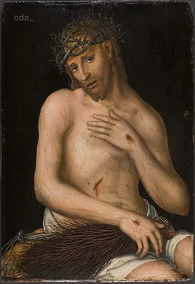 Chrystus, człowiek bólu - Lucas Cranach Starszy