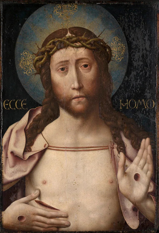 Chrystus ukazujący swoje rany (Jana 20: 25-26) - Dirk Bouts