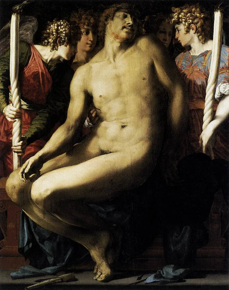 Chrystus wśród Aniołów - Rosso Fiorentino