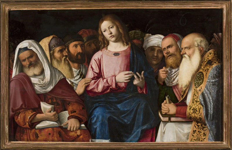 Chrystus pośród Doktorów - Cima da Conegliano