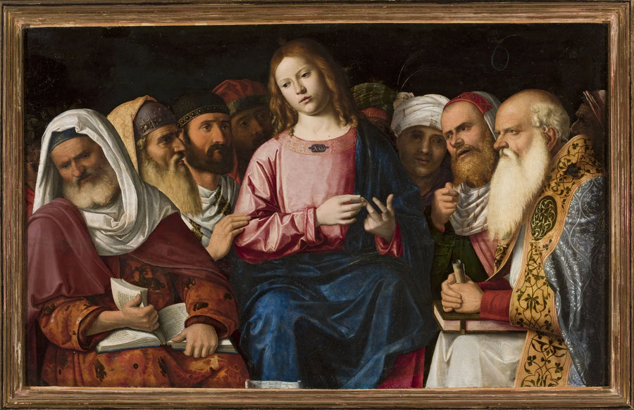 Chrystus pośród Doktorów - Cima da Conegliano