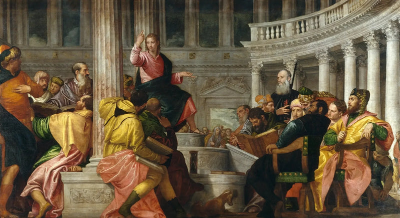 Chrystus pośród doktorów - Paul Véronèse
