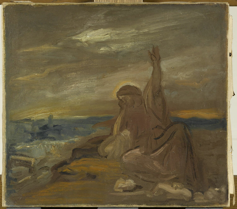 Chrystus płaczący nad Jerozolimą - Théodore Chassériau