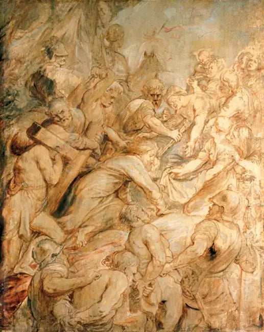 Chrystus niosący krzyż, 1634-1637 - Peter Paul Rubens