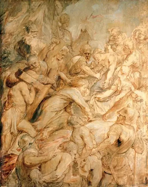 Chrystus niosący krzyż, 1634-1637 - Peter Paul Rubens