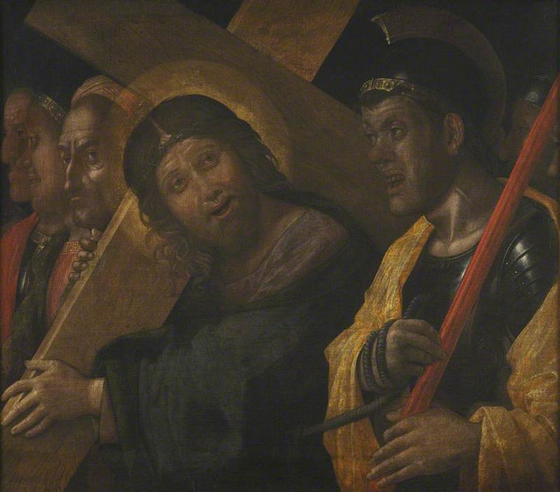 Chrystus niosący krzyż - Andrea Mantegna
