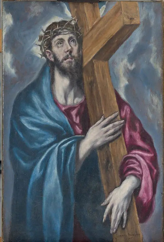 Chrystus niosący krzyż - El Greco