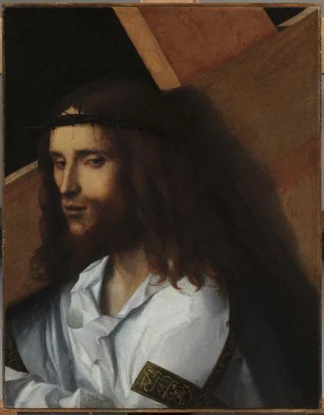 Chrystus niosący krzyż - Giovanni Bellini