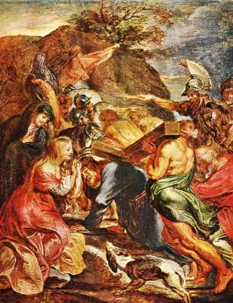 Chrystus niosący krzyż - Peter Paul Rubens