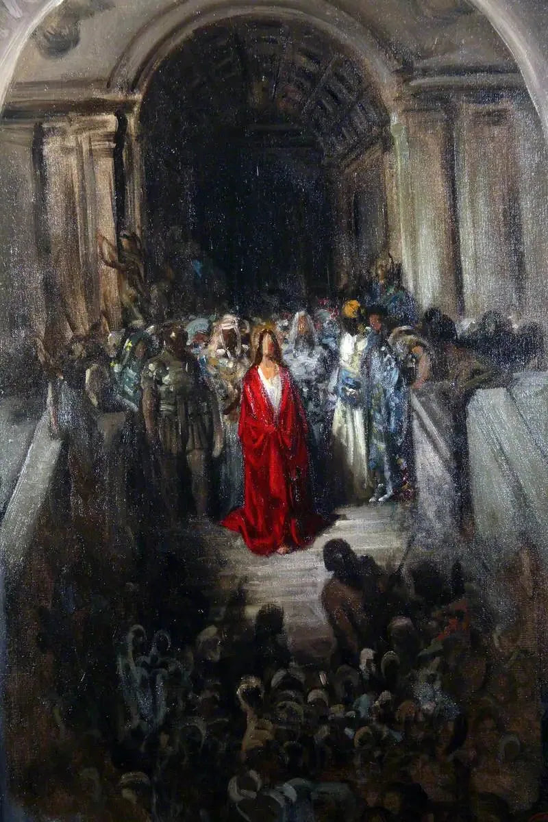 Chrystus opuszczający salę sądową - Gustave Doré