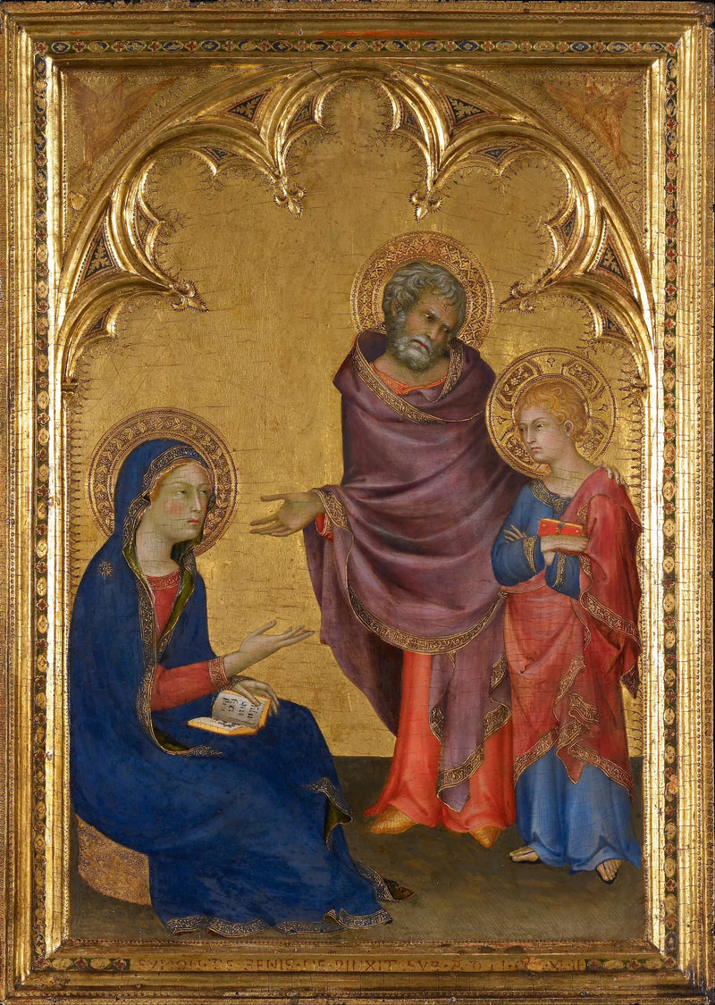 Chrystus odnaleziony w Świątyni - Simone Martini