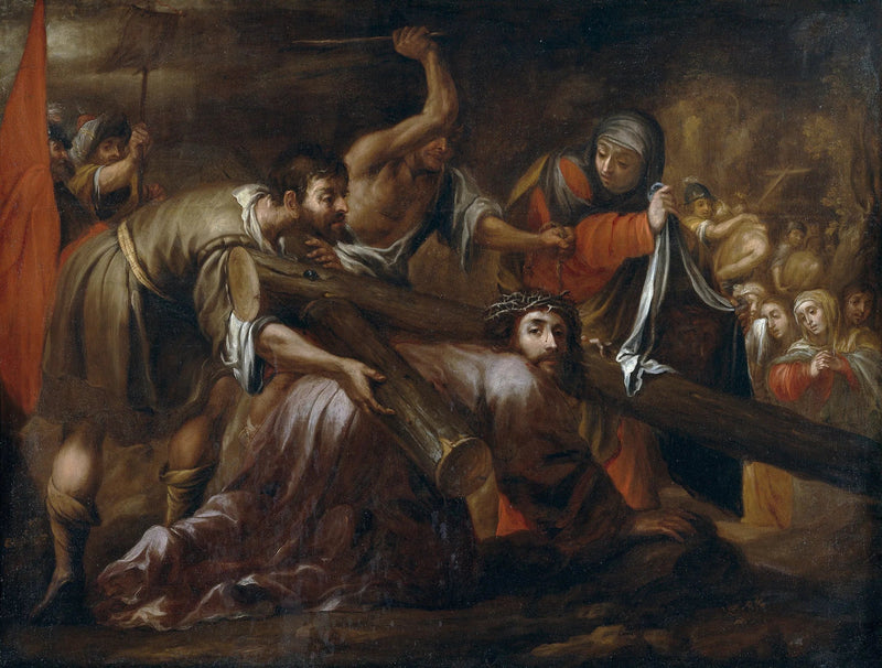 Chrystus na drodze Kalwarii i Święta Weronika - Juan de Valdés Leal