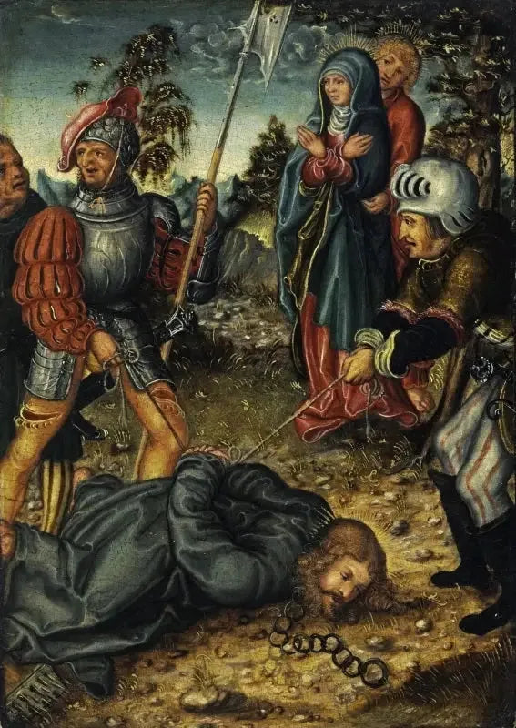 Chrystus na drodze krzyżowej - Lucas Cranach Starszy