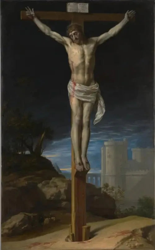 Le Christ sur la croix - Philippe de Champaigne image 1 reproduction d’œuvre d’art à l’huile