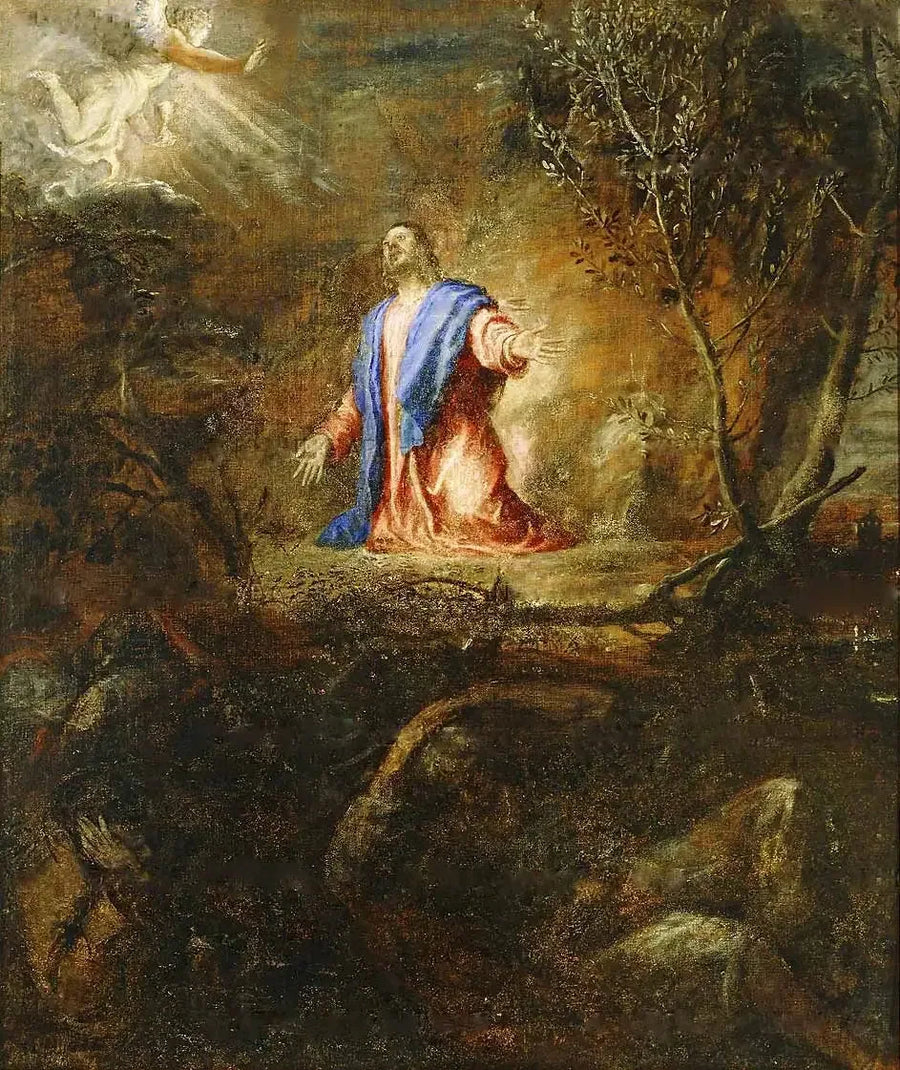 Chrystus na Górze Oliwnej - Titian