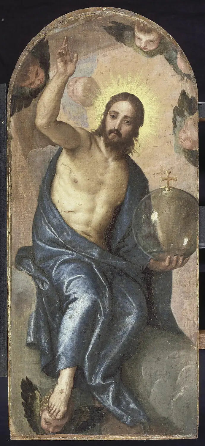 Chrystus trzymający kulę świata - Paul Véronèse