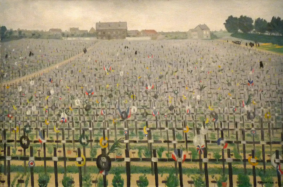 Cmentarz wojskowy w Châlons - Félix Vallotton