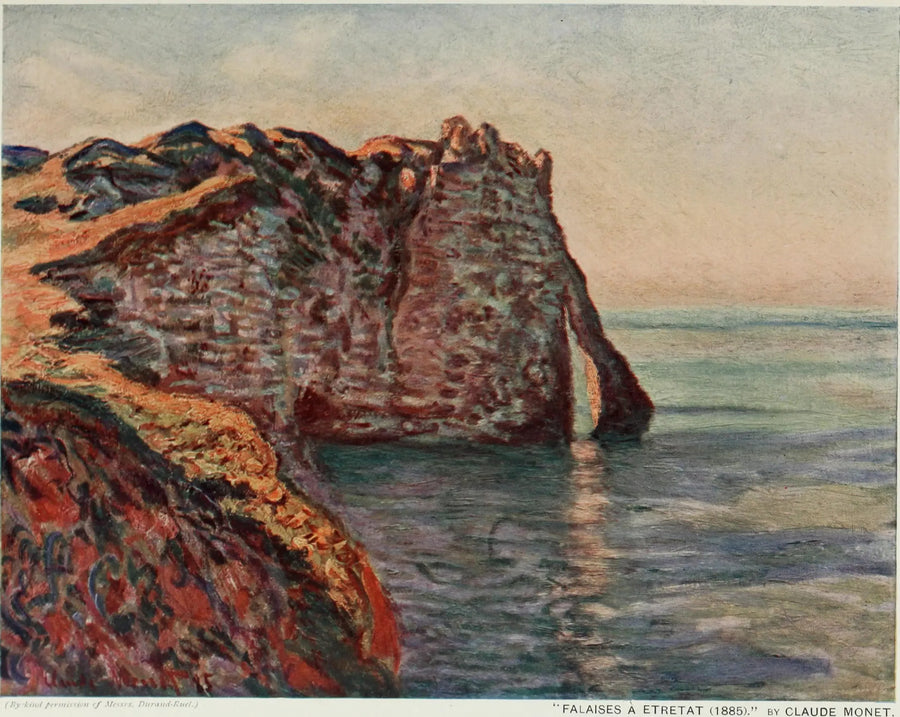 Klif i Brama d'Aval - Claude Monet