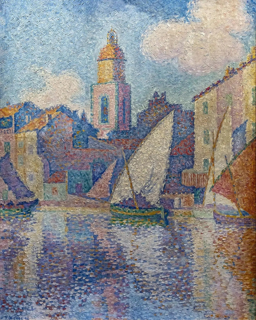 Dzwonnica w Saint-Tropez - Paul Signac