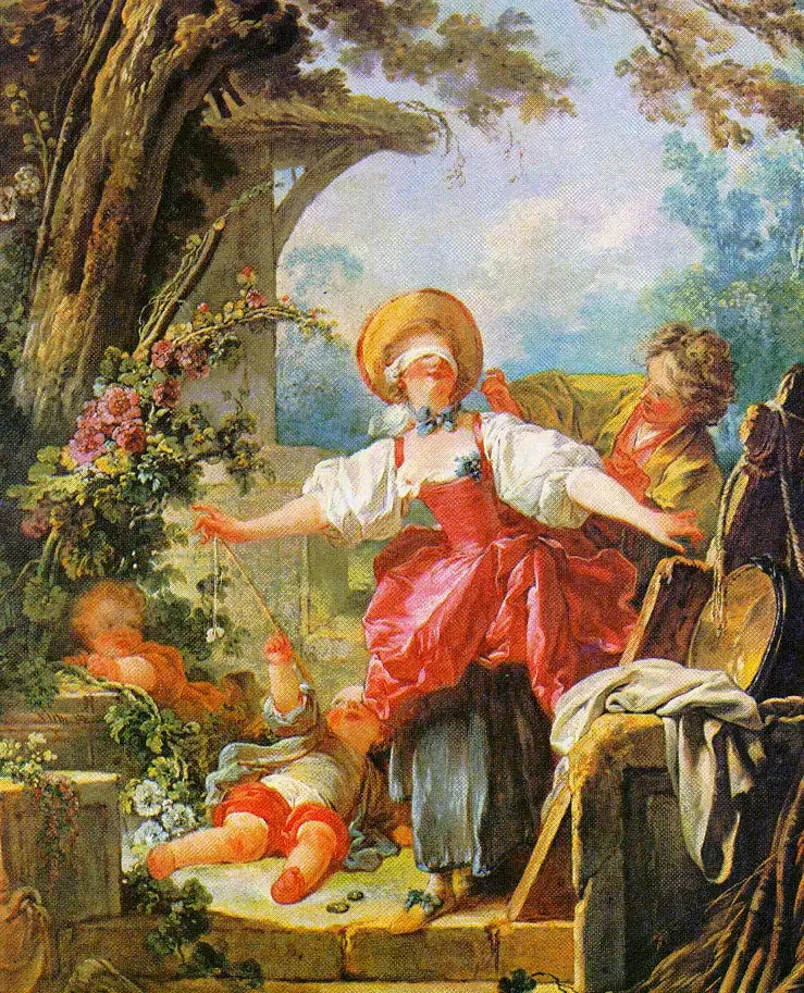 Colin-Maillard - Jean-Honoré Fragonard