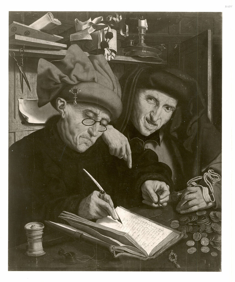 Urząd Skarbowy i jego asystent - Marinus van Reymerswale