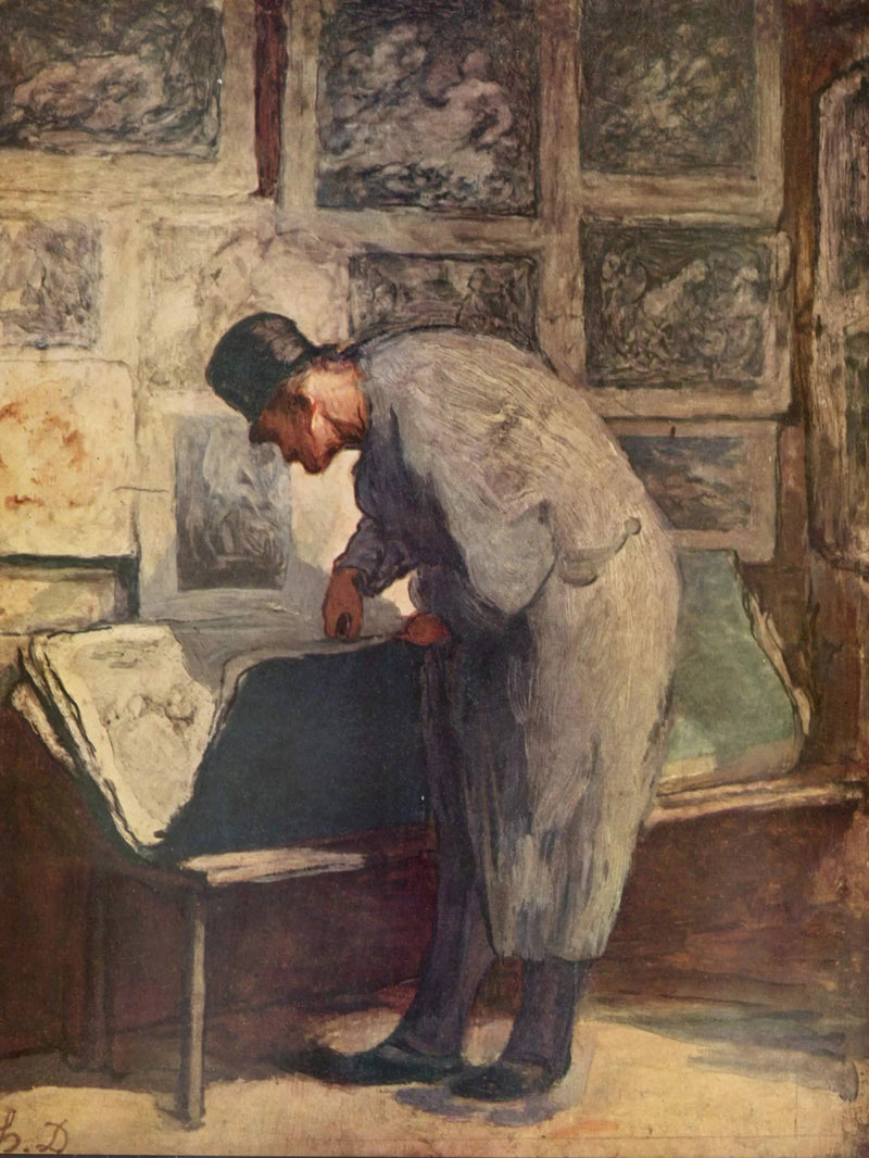 Kolekcjoner grafik - Honoré Daumier