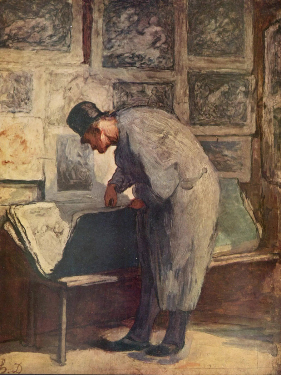 Kolekcjoner grafik - Honoré Daumier